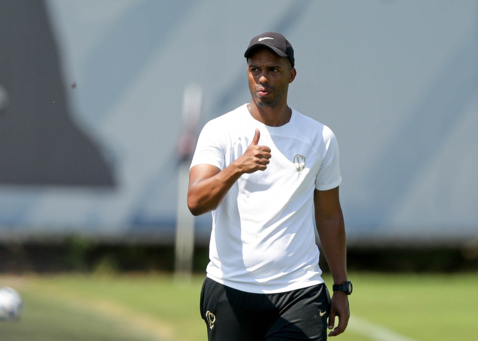 Fernando Lázaro foi treinador efetivo do Corinthians em 2023 — Foto: Rodrigo Coca / Ag.Corinthians