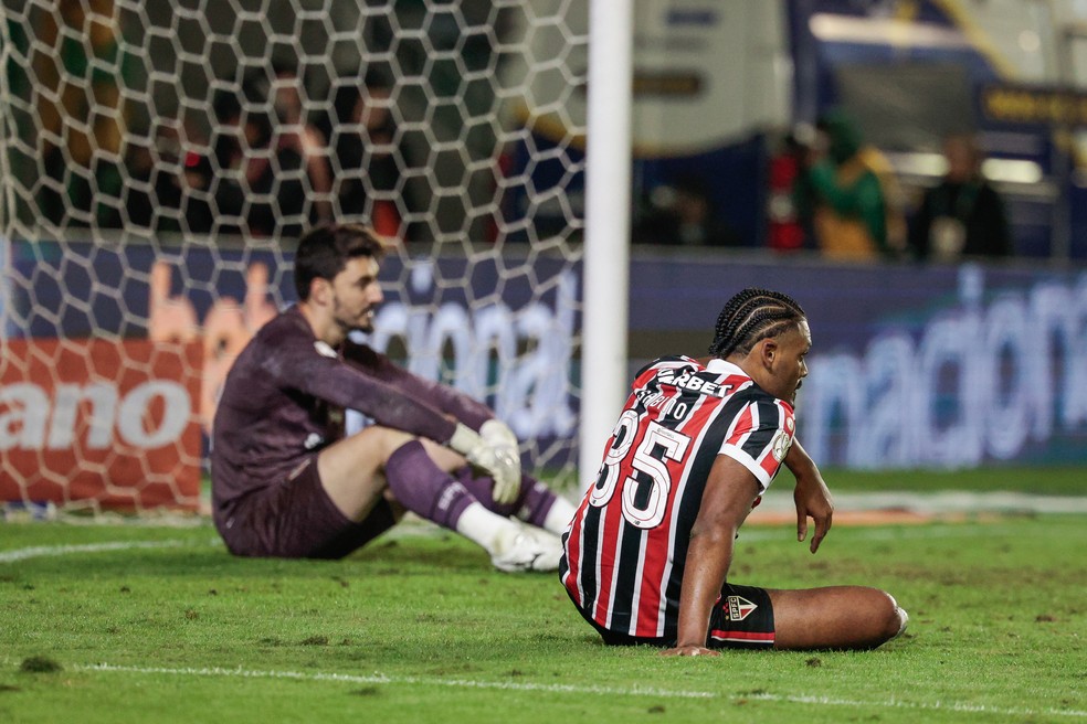 São Paulo eliminado pelo Juventude na Copa do Brasil — Foto: : Luiz Erbes/AGIF