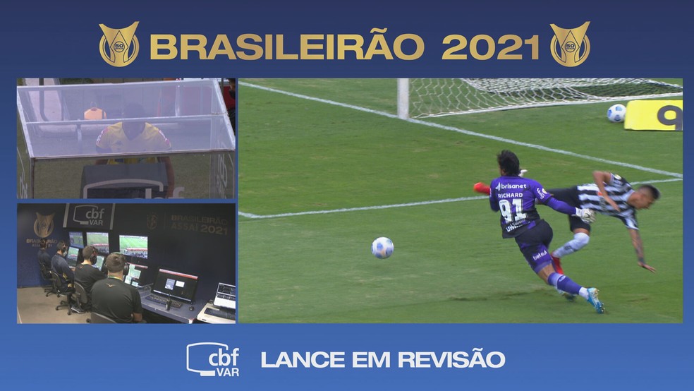 VAR é utilizado três vezes e define empate entre Boa e Atlético-MG - Lance!