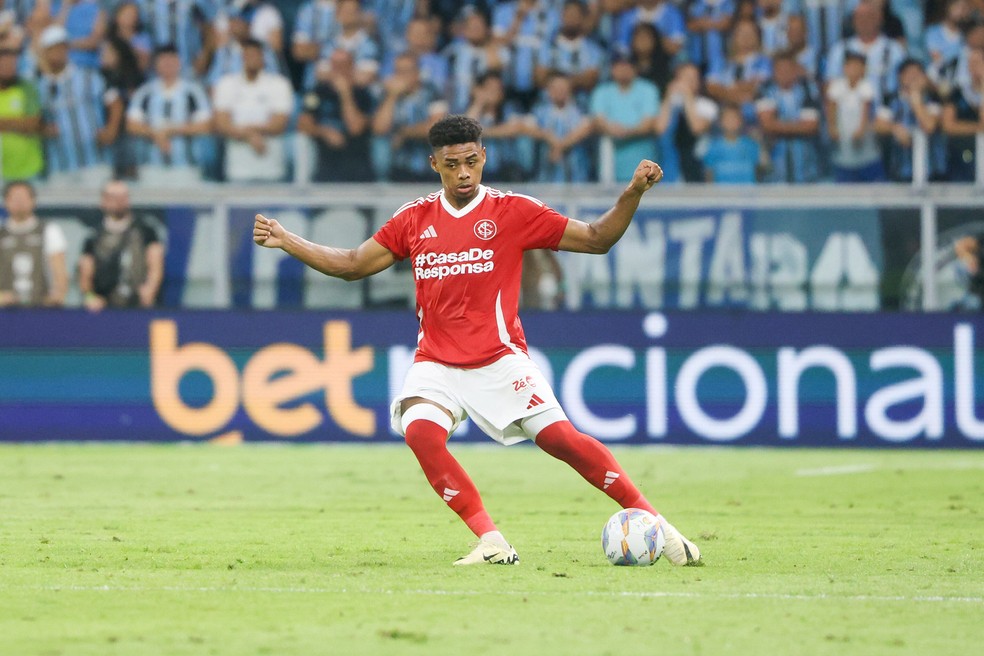 Victor Gabriel zagueiro Inter — Foto: Ricardo Duarte/Divulgação, Internacional