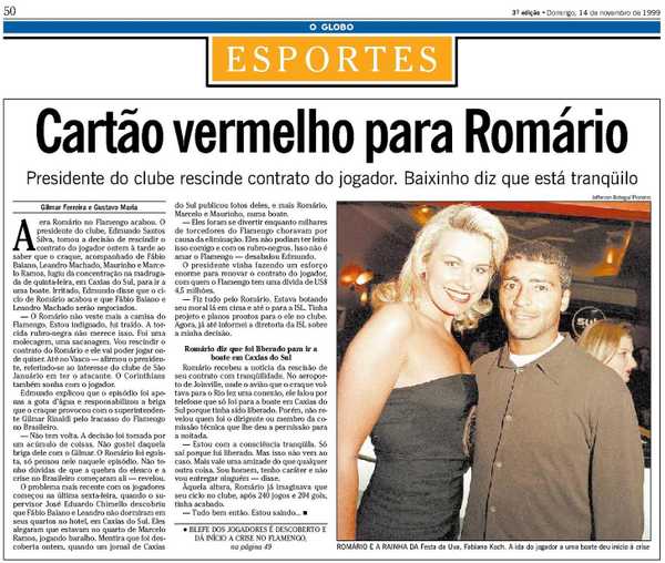 Flamengo enfrenta sequência negativa em Caxias do Sul e dispensa Romário