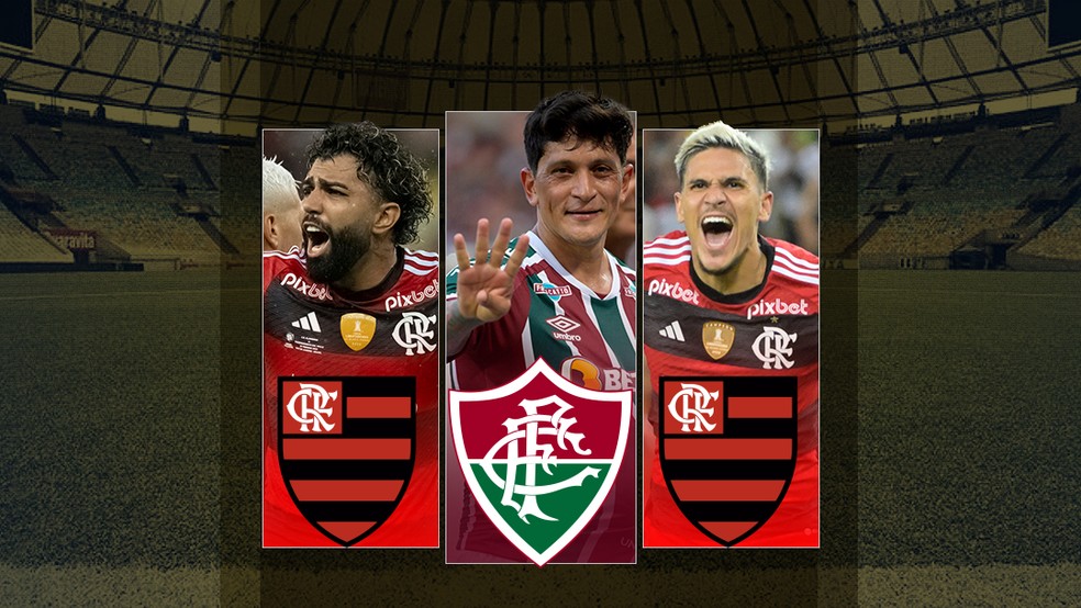 Fluminense x Flamengo fazem final óbvia em clássico com diferenças