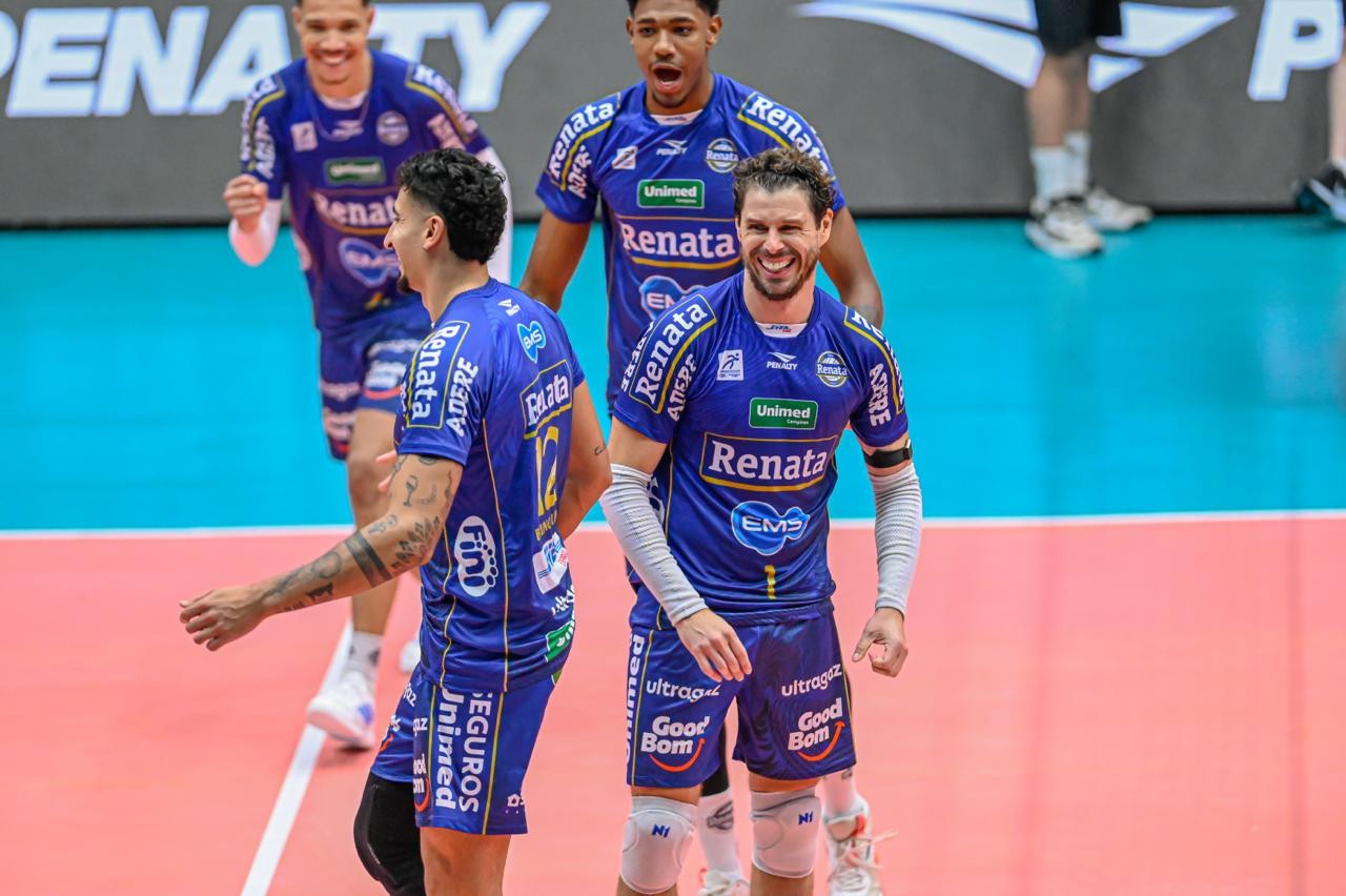 Campinas vira sobre o Sesi Bauru e mantém os 100% no Paulista masculino de vôlei