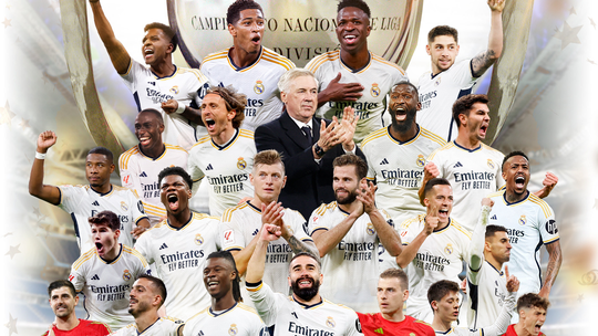 Real Madrid conquista 36º título espanhol; veja lista de campeões - Foto: (Reprodução/Real Madrid)