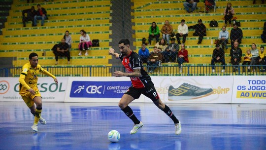 Jaraguá perde, e Joinville se aproxima do rival na LNF; veja resultados dos catarinenses