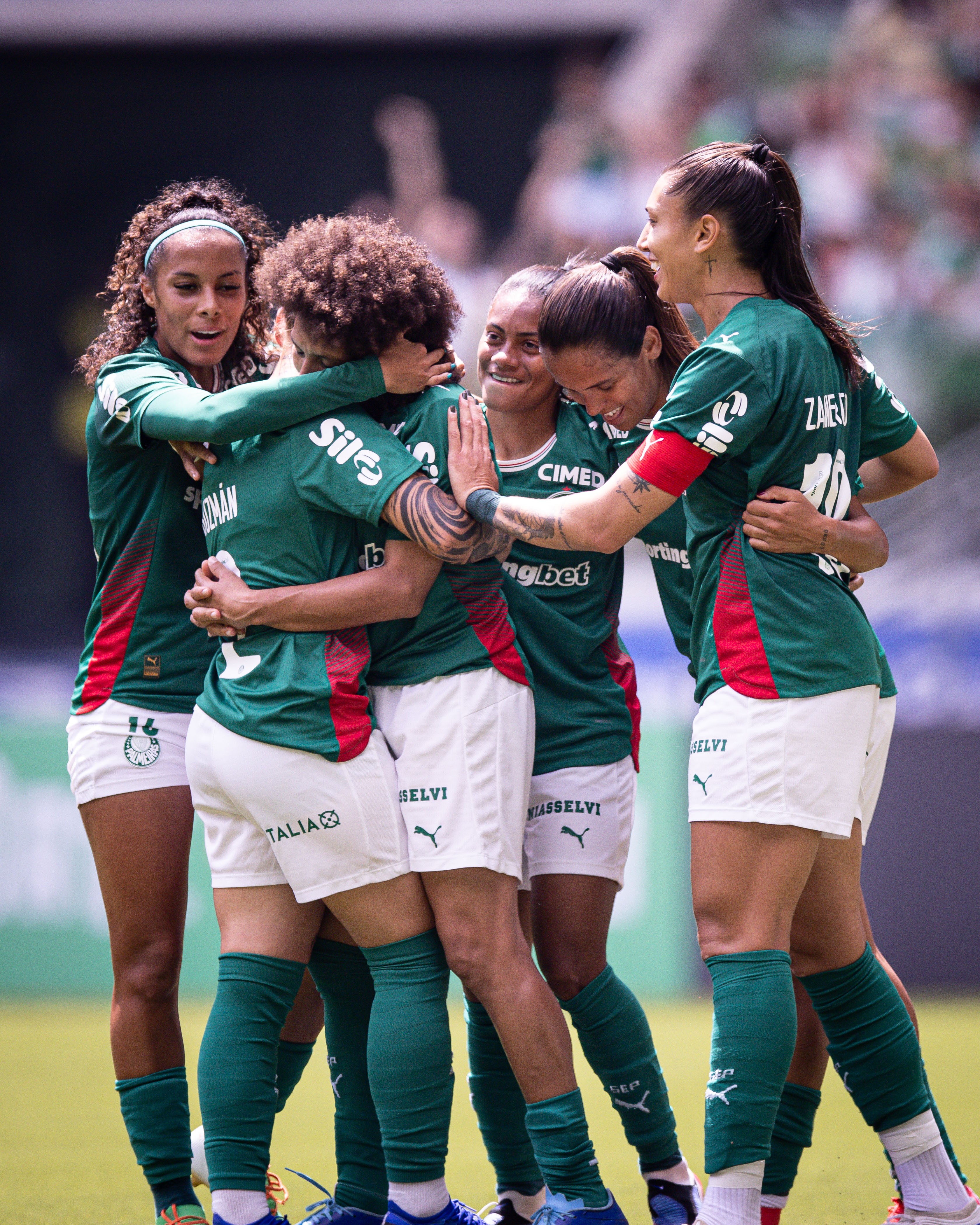 Palmeiras se destaca no Brasileirão: Liderança consolidada em ambas as competições masculina e feminina