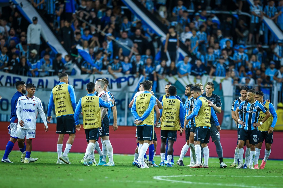 Grêmio terá 10 jogos até o fim do Brasileirão — Foto: Lucas Uebel/Grêmio FBPA