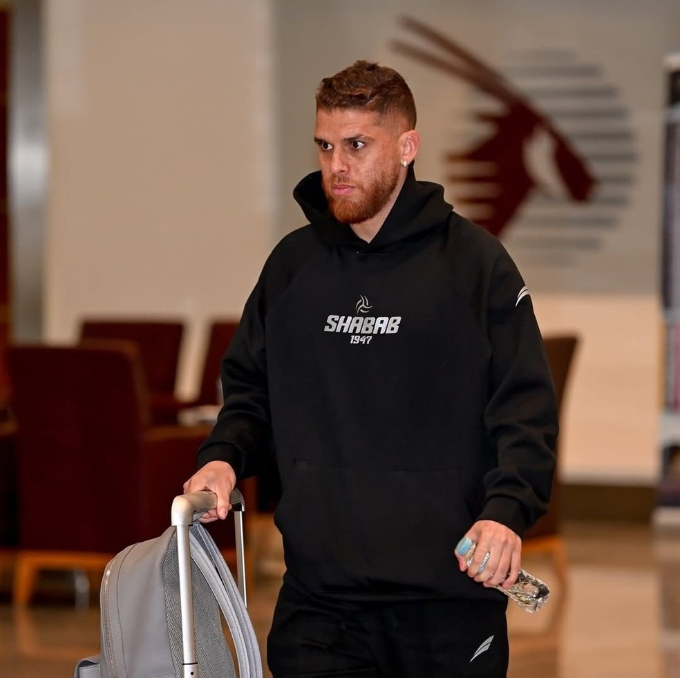 Cuellar deve desembarcar em Porto Alegre nesta quinta — Foto: Divulgação / Al-Shabab