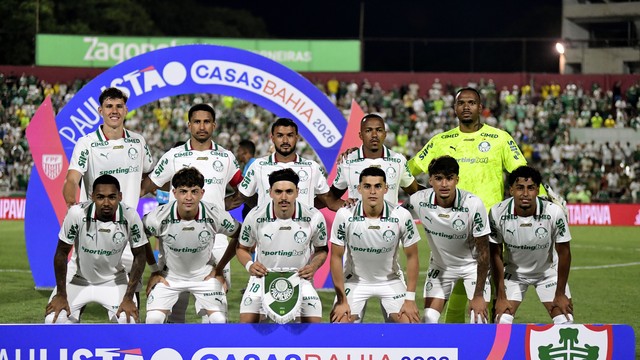 Portuguesa x Palmeiras posado