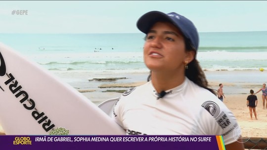 WSL: Sophia Medina é convidada para a etapacasa de apostas russaSaquarema - Programa: Globo Esporte PE 