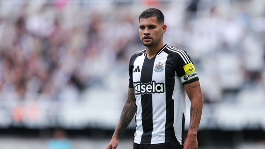 Bruno Guimarães, sobre ser capitão do Newcastle: "Sonho realizado"
