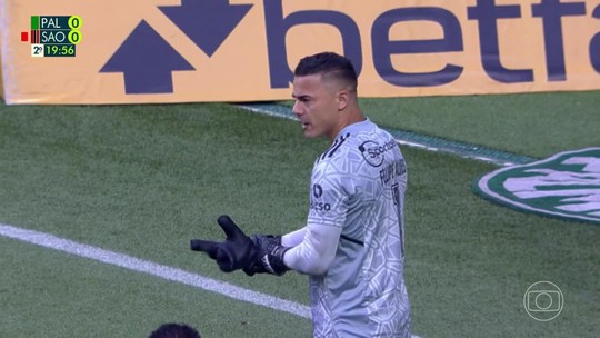 Confira as principais defesas de Felipe Alves contra o Palmeiras