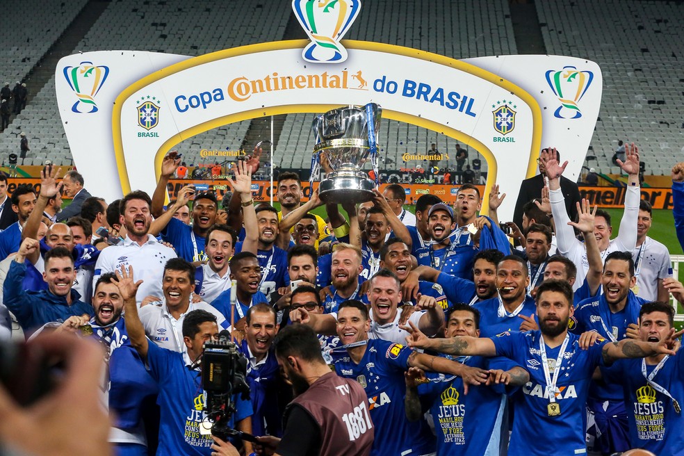 Cruzeiro foi o campeão da Copa do Brasil em 2018 — Foto: Flávio Florido/BP Filmes