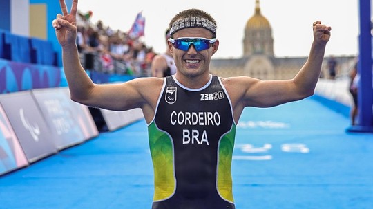 Ronan Cordeiro conquista 1ª medalha no triatlo em Paralimpíadas - Foto: (Alessandra Cabral/CPB)