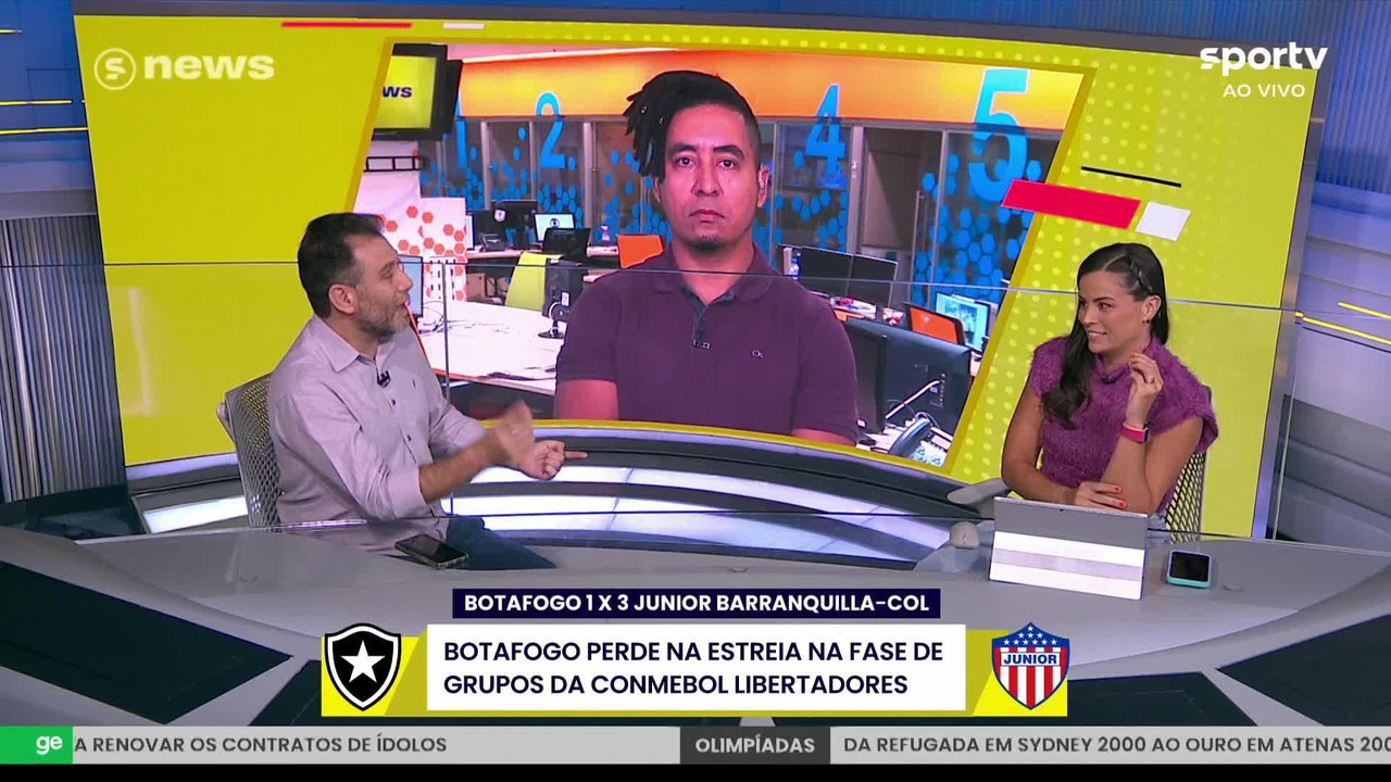Sportv News analisa pênalti marcado contra o Botafogo