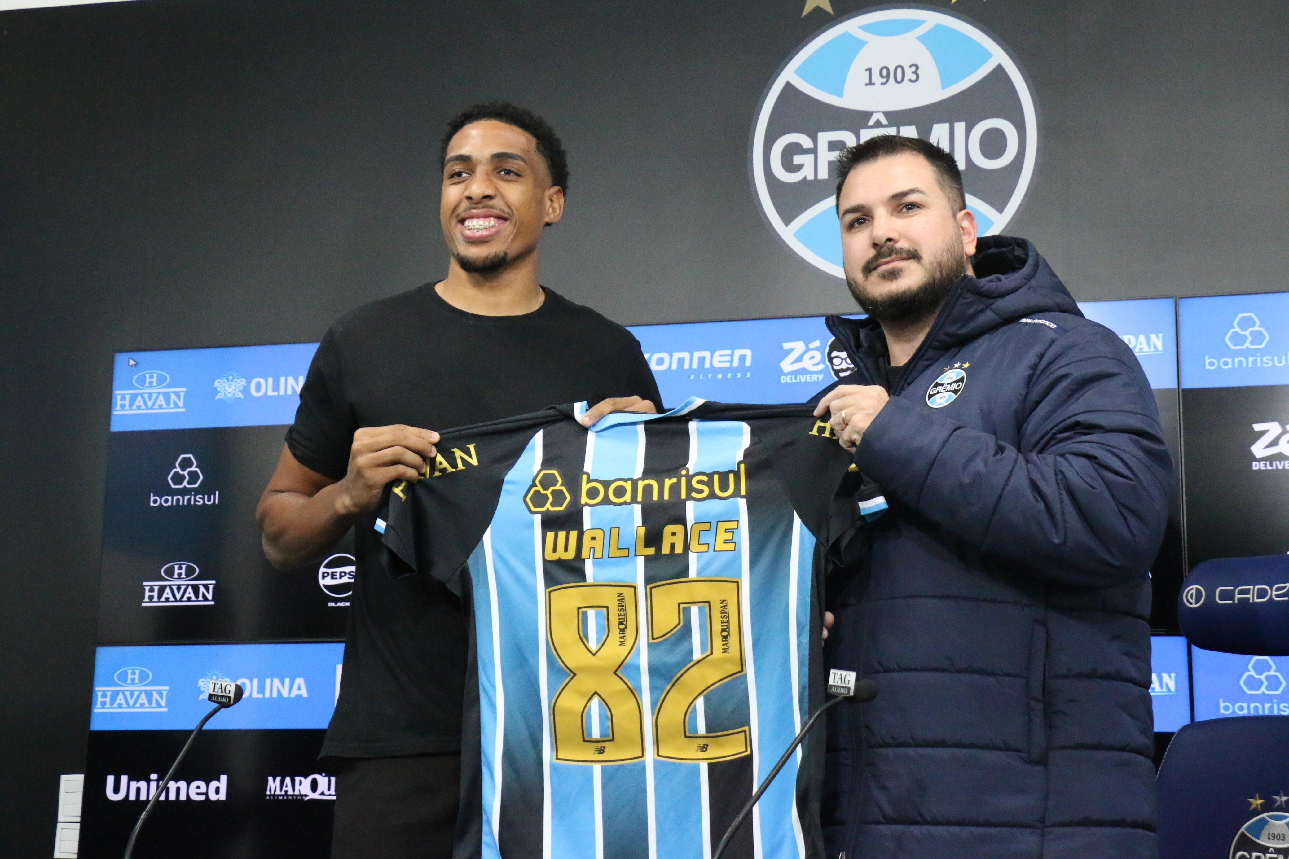Apresentado no Grêmio, Wallace revela procura do Inter e explica escolha