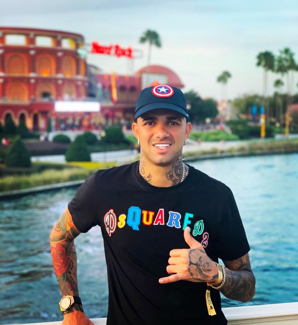 Luan, ex-jogador de Gr&ecirc;mio, Corinthians e Santos &mdash; Foto: Reprodu&ccedil;&atilde;o/Instagram