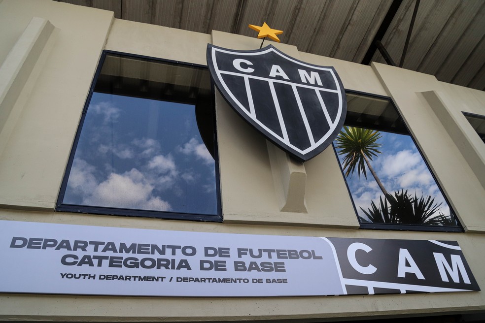 Estrutura da base do Atlético-MG — Foto: Fabio Pinel/Atlético