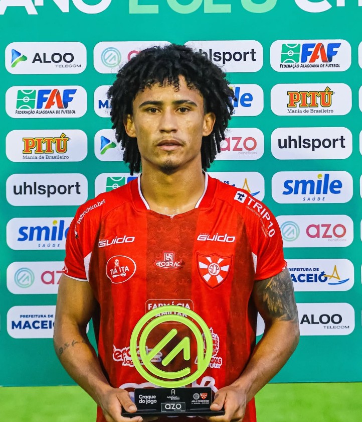 Na lista do CSA, meia Kayllan se despede do Camboriú: 