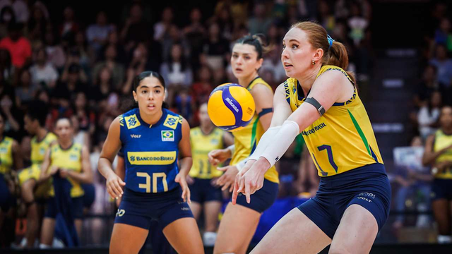 Julia Bergmann faz a defesa para o Brasil