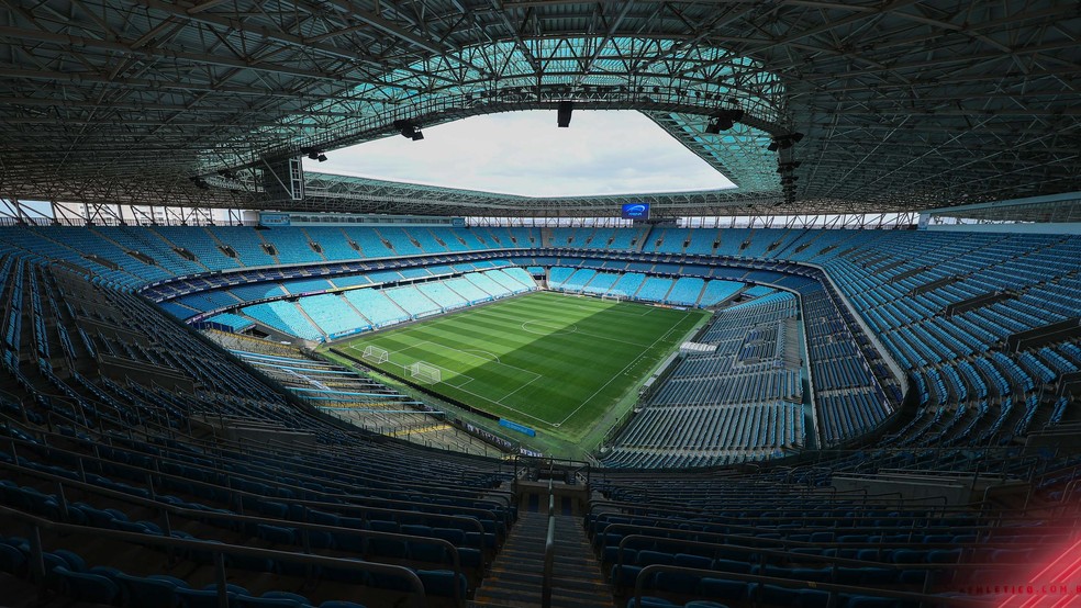 Casa, Café e Cartola: Luís Suárez, do Grêmio, é a dica para a 32ª rodada da Série A — Foto: José Tramontin/Athletico