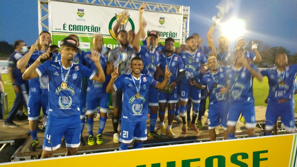 Oeirense campeão 2021 — Foto: Antônio Rocha