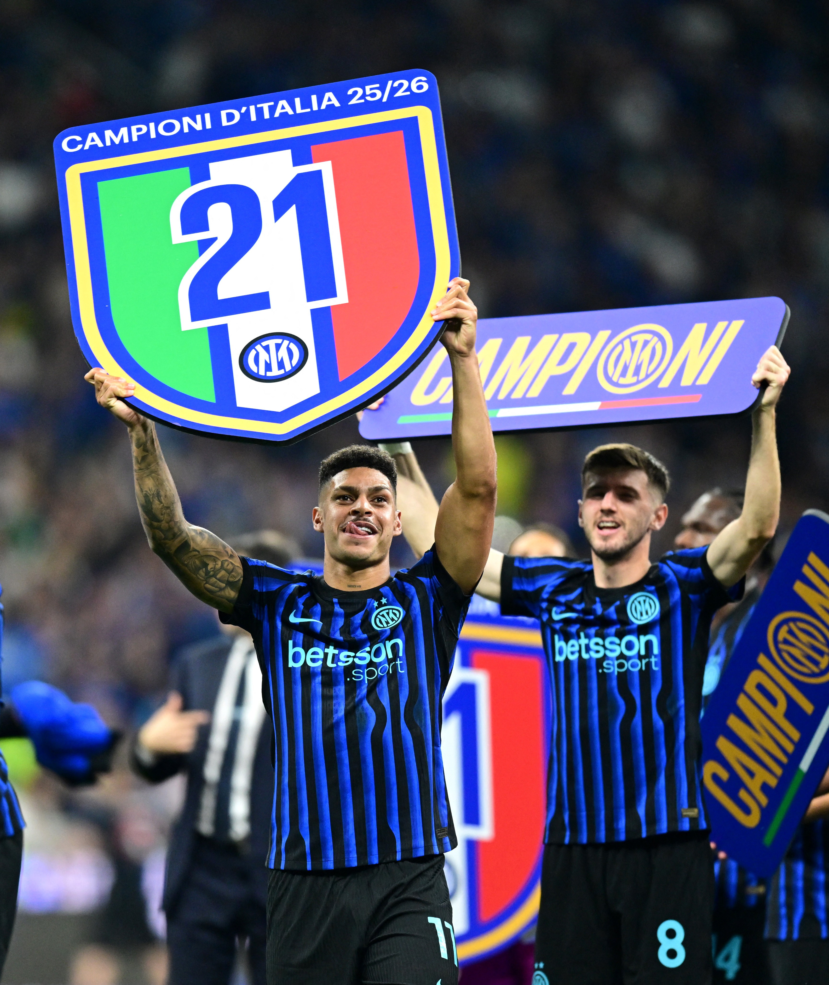 Luis Henrique celebra "dobradinha" em primeira temporada pela Inter: "Marcado para sempre"
