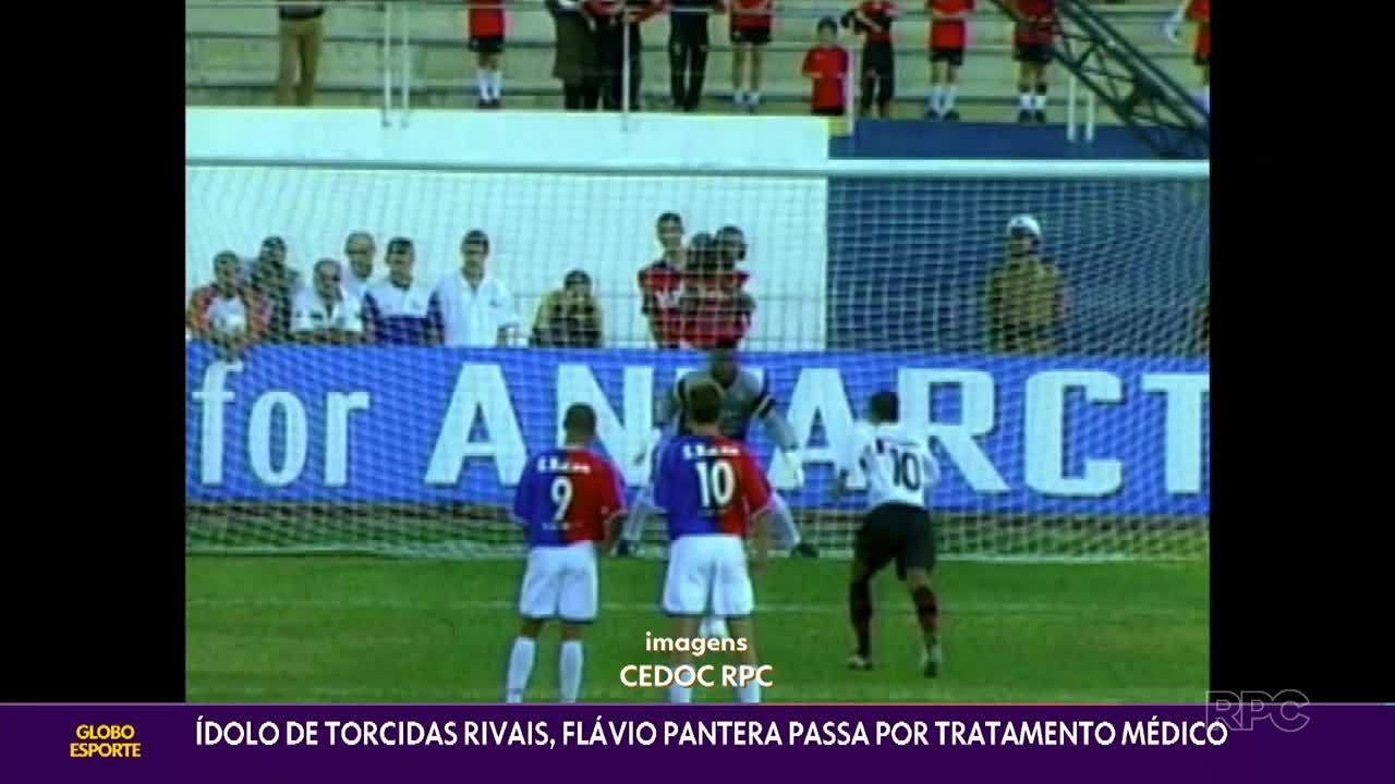 Ídoloroleta online de sorteiotorcidas rivais, Flávio Pantera passa por tratamento médico