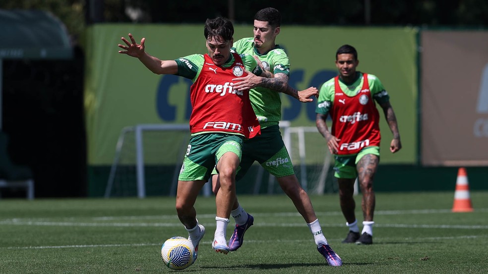 Maurício e Rômulo, comandados por Abel no Palmeiras