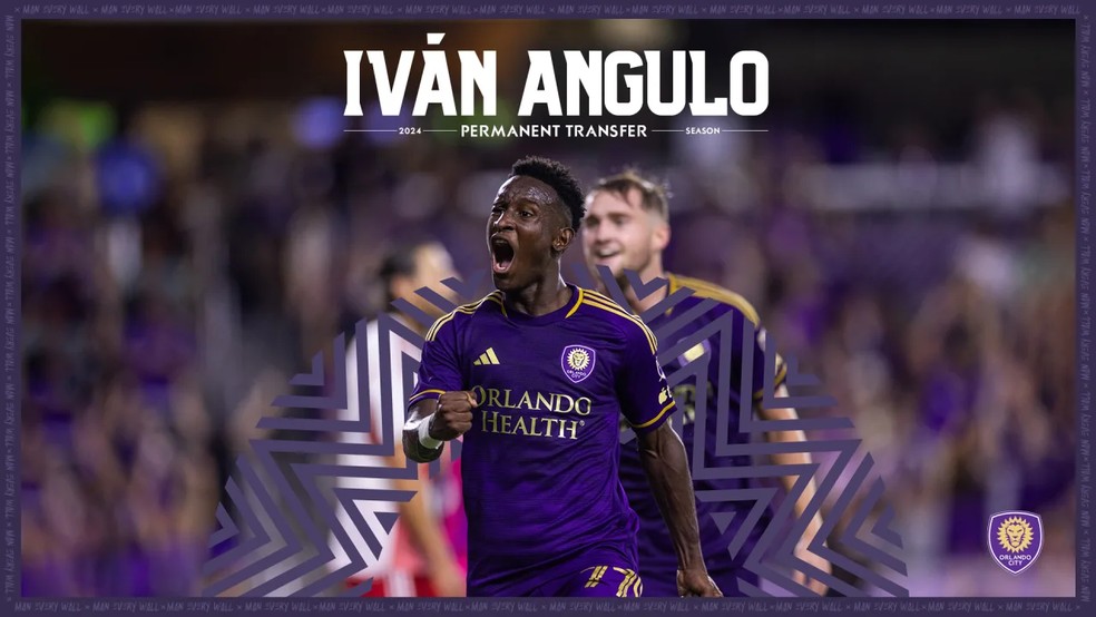 Ivan Angulo será contratado em definitivo pelo Orlando City — Foto: Divulgação