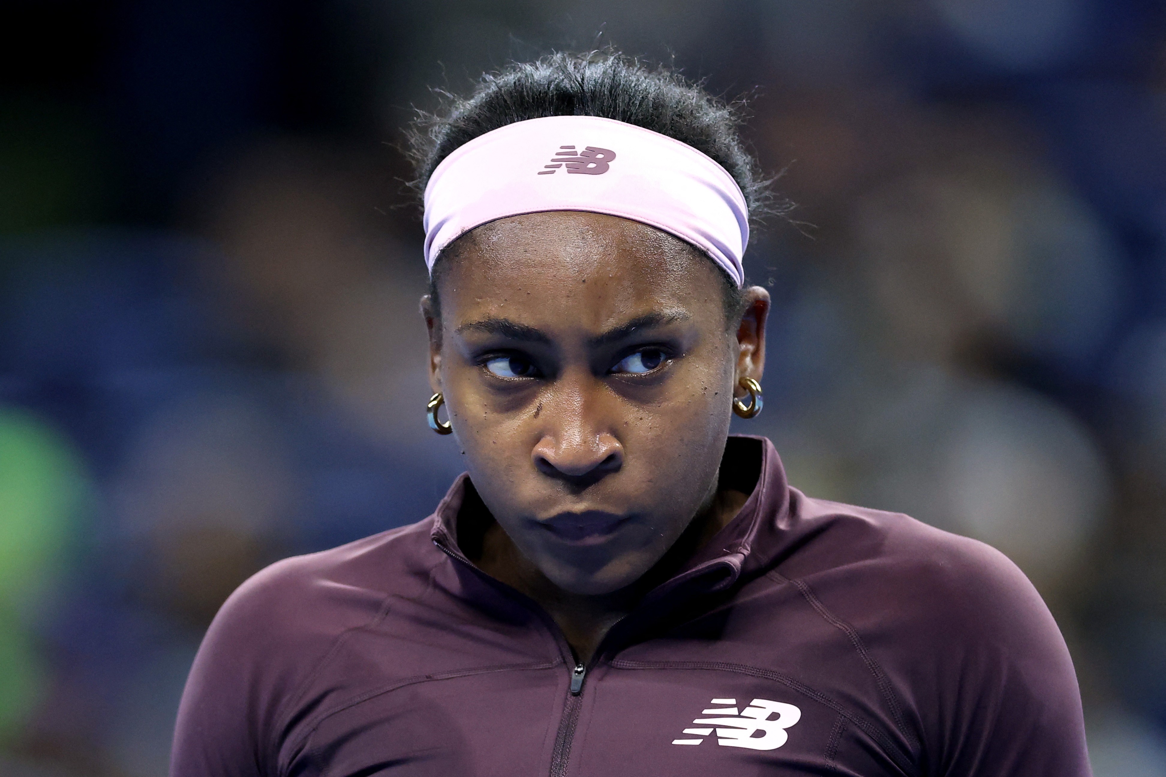 Coco Gauff condena comentários racistas que recebeu após ponto polêmico no China Open
