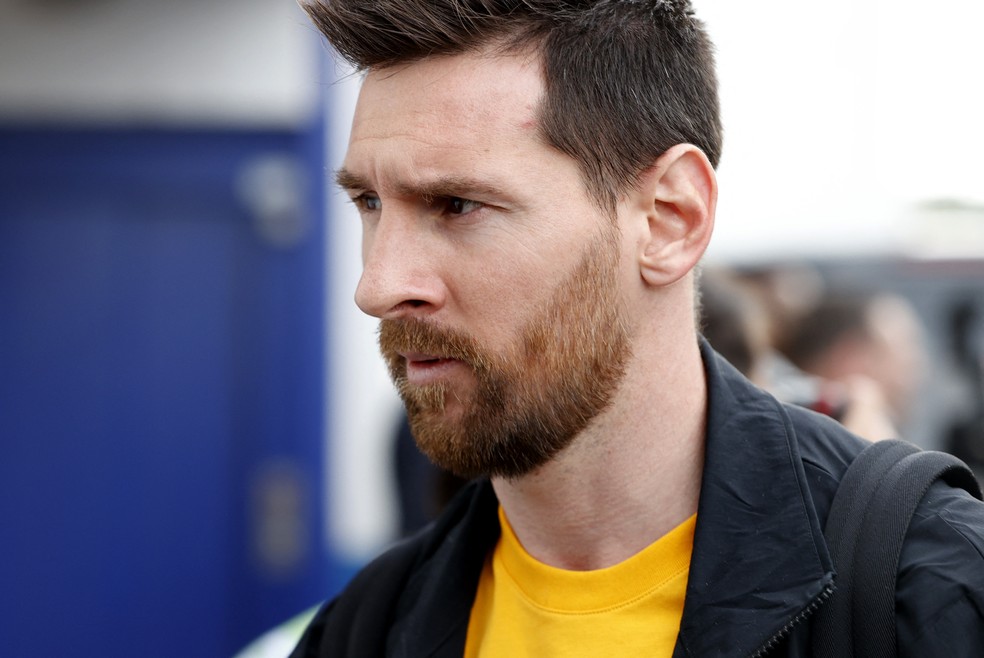 Messi fará sua última partida pelo PSG  — Foto: Stephanie Lecocq/Reuters