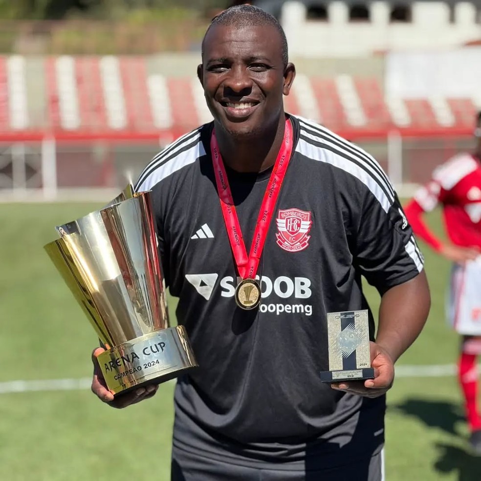 Glaysson, ex-goleiro do Cruzeiro — Foto: Redes sociais