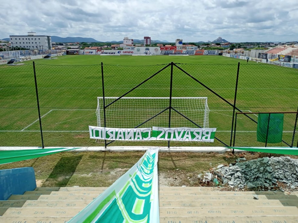 Estádio José Cavalcanti será o palco da partida entre Sousa e Santa Cruz — Foto: Max Oliveira / Jornal da Paraíba