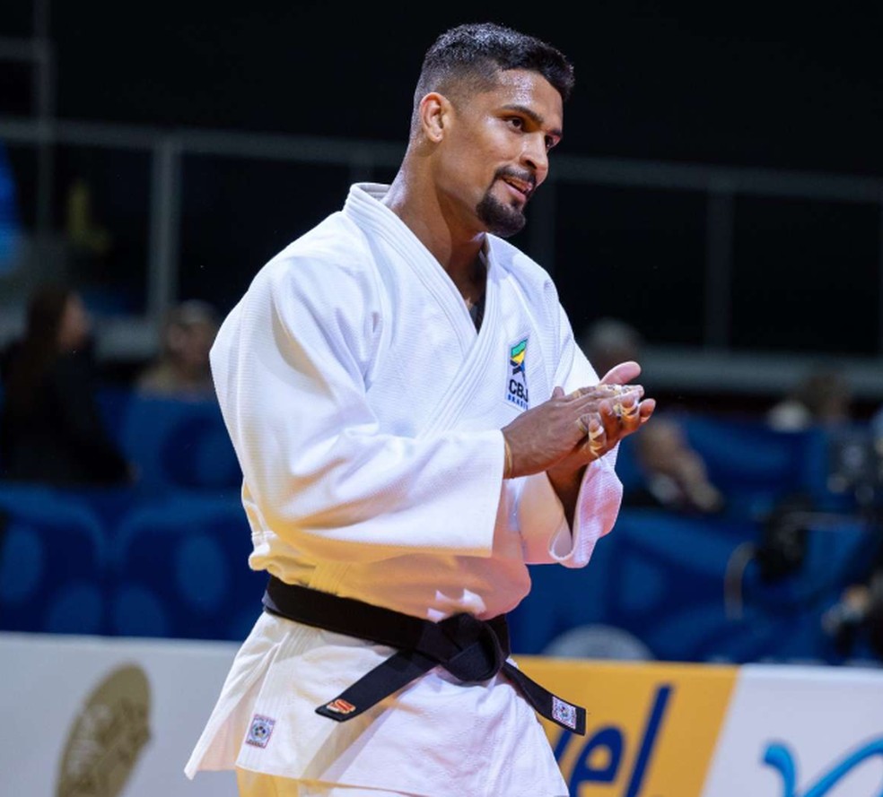 Leo Gonçalves é bronze no Grand Prix de Zagreb — Foto: Divulgação IJF