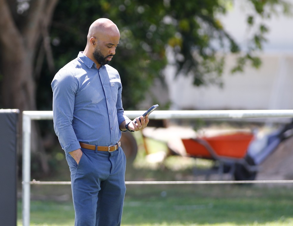 Fabinho Soldado, executivo de futebol do Corinthians — Foto: Rodrigo Coca/Agência Corinthians