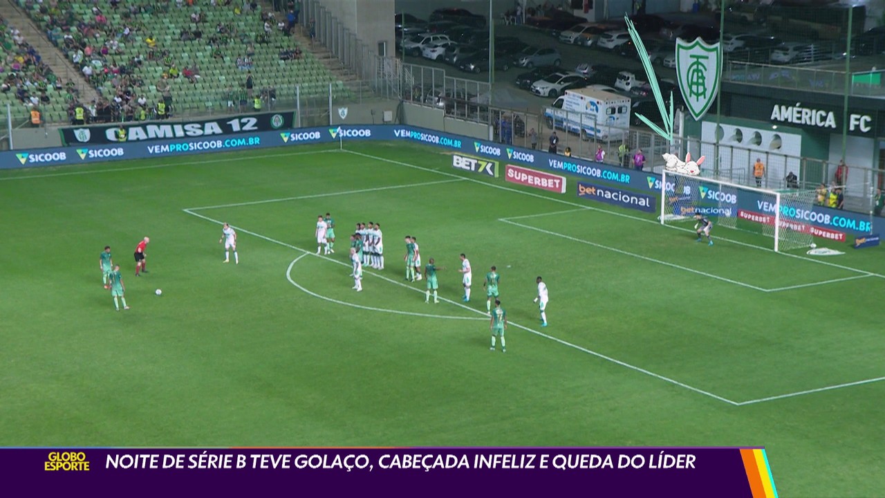 Noitefull from of cbetSérie B teve golaço, cabeçada infeliz e queda do líder