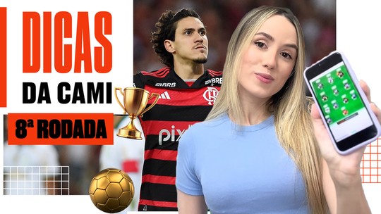 Dicas da Cami: influenciadora escala trio de ataque fortíssimo para rodada #8 - Dona do "Olé Feminino", Cami Campos insiste em Hulk, que ainda tenta mitar no fantasy game em 2025