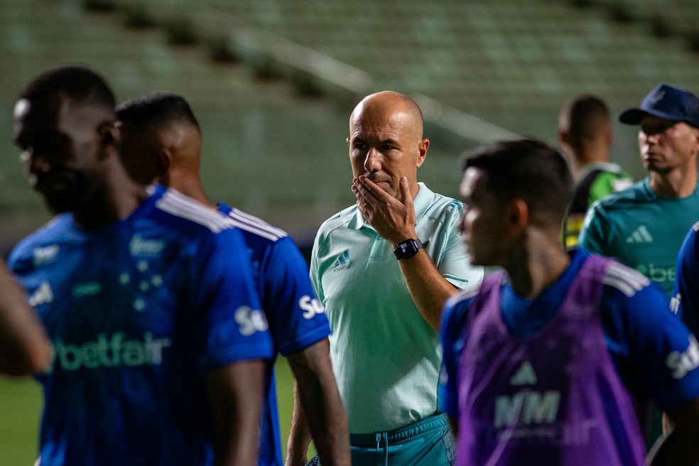 Leonardo Jardim, técnico do Cruzeiro, após o jogo contra o América