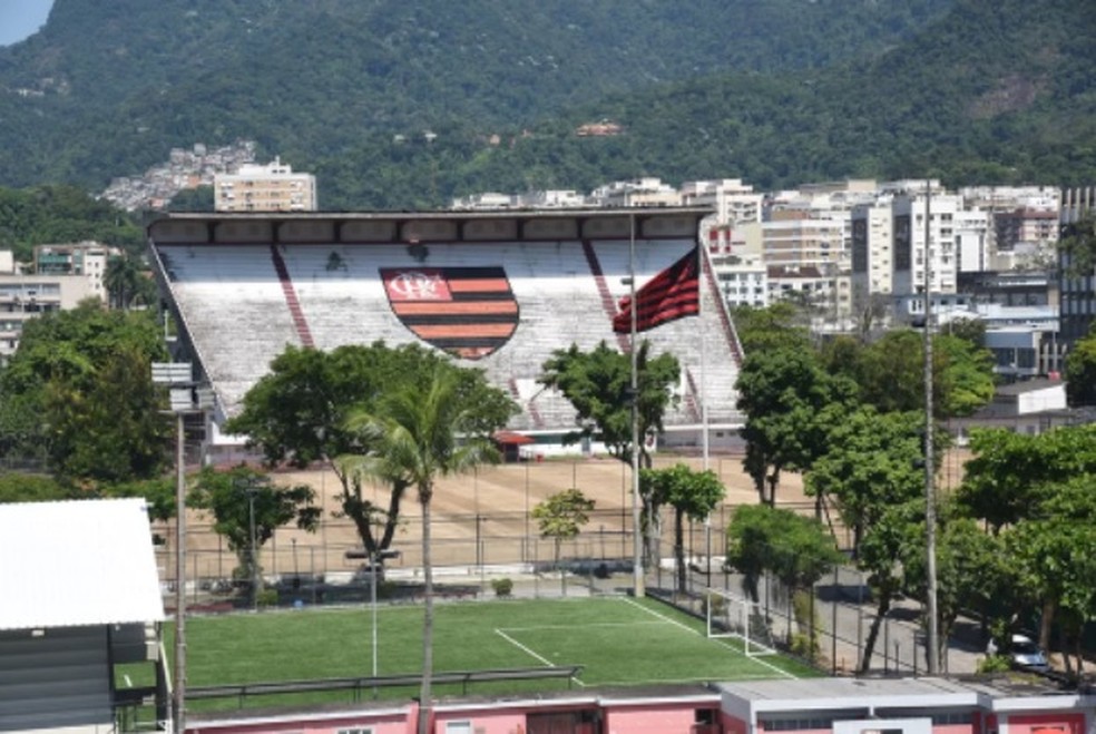 Flamengo tem só 30 mil m² construídos na sede da Gávea — Foto: Divulgação/Riotur/Alexandre Macieira