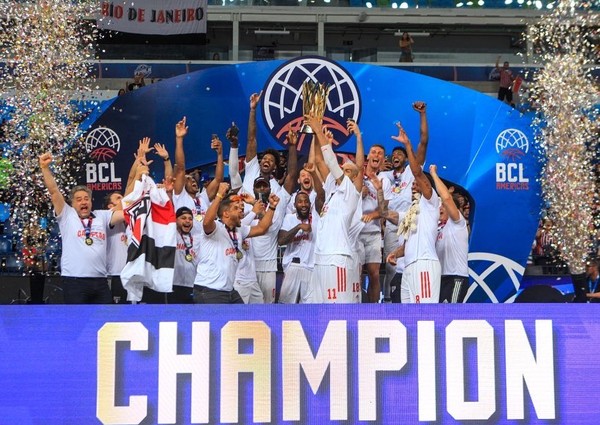 São Paulo é campeão invicto da Champions League das Américas de