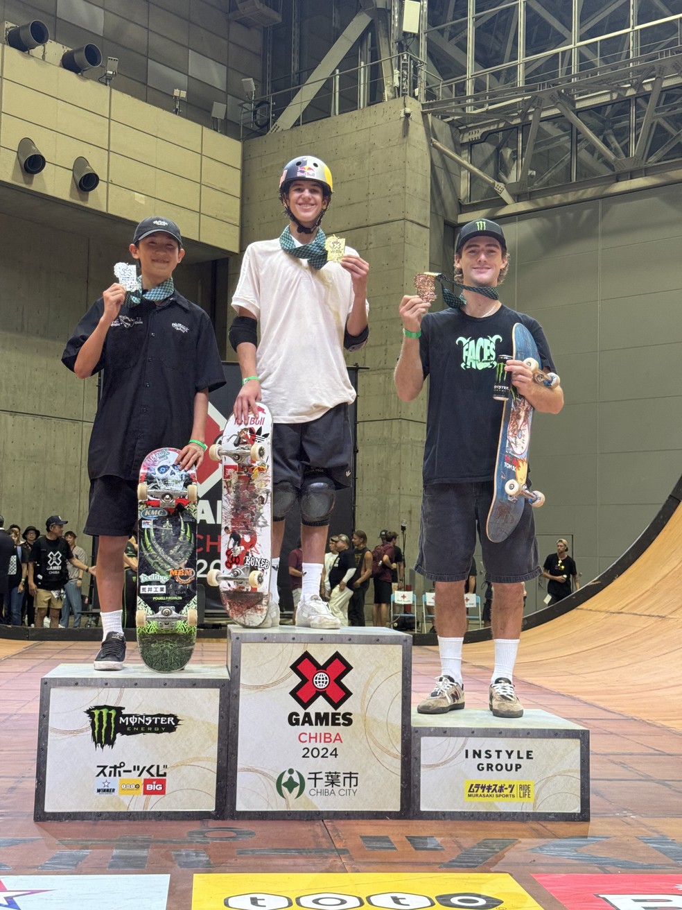 Gui Khury vence o X-Games de Chiba — Foto: Divulgação