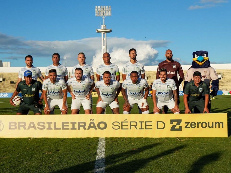 Serra Branca em ação em partida da Série D