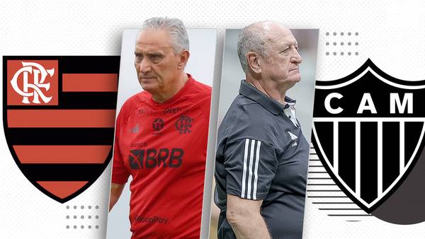 Flamengo x Atlético-MG marca reencontro de Tite com Felipão; veja confrontos e lembre rixa