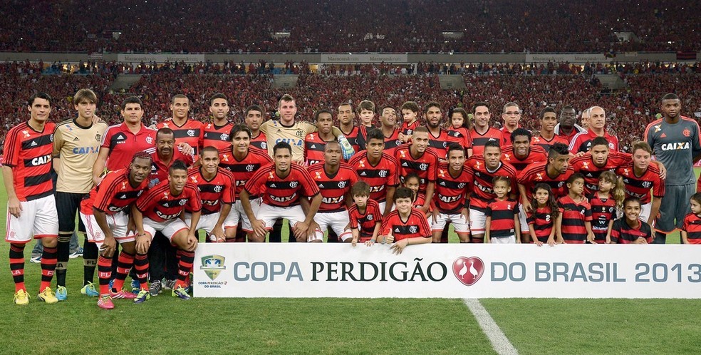Flamengo campeão da Copa do Brasil 2013 — Foto: Redes sociais