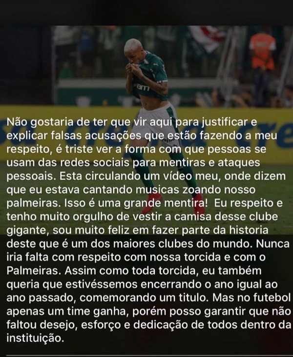 Sertanejo canta 'Palmeiras não tem Mundial' e é agredido