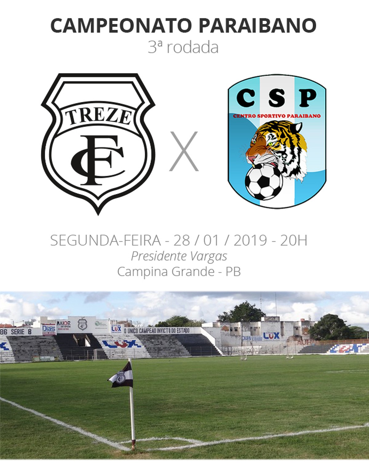 Treze x CSP: tudo o que você precisa saber sobre o jogo da rodada #3 ...