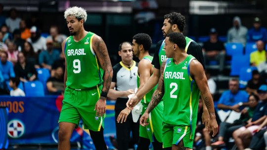 Brasil é superado pelos EUA e perde a invencibilidade na Copa América - Foto: (Divulgação/FIBA)