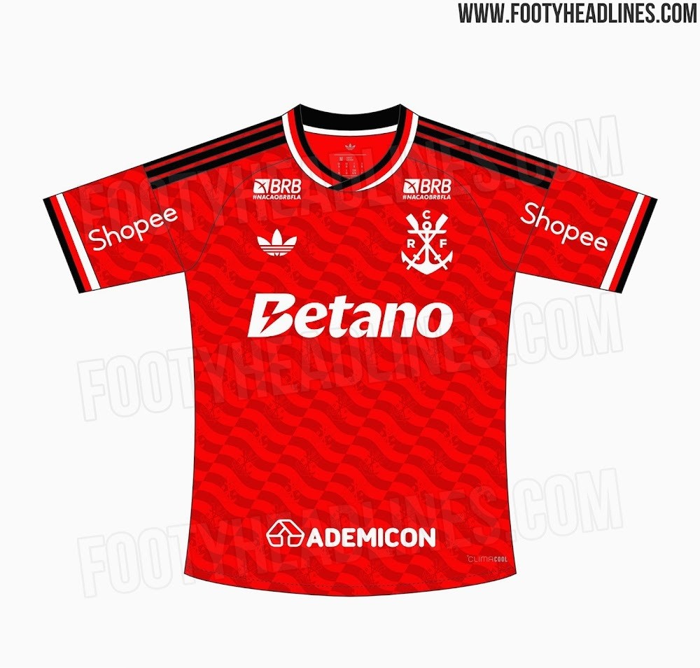 Site antecipa nova terceira camisa do Flamengo para 2026; veja imagem