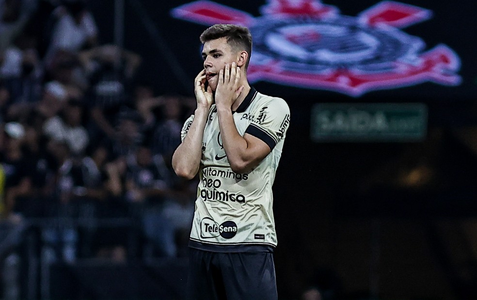 Cobiçado por europeus, Moscardo pode ser uma das baixas do Corinthians para 2024 — Foto: Fabio Giannelli/AGIF